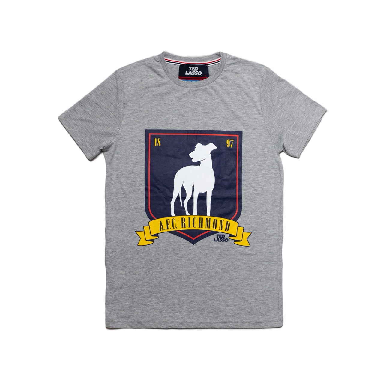 T-shirt AFC Richmond Crest - Grey – The Official TED LASSO Store Richmond