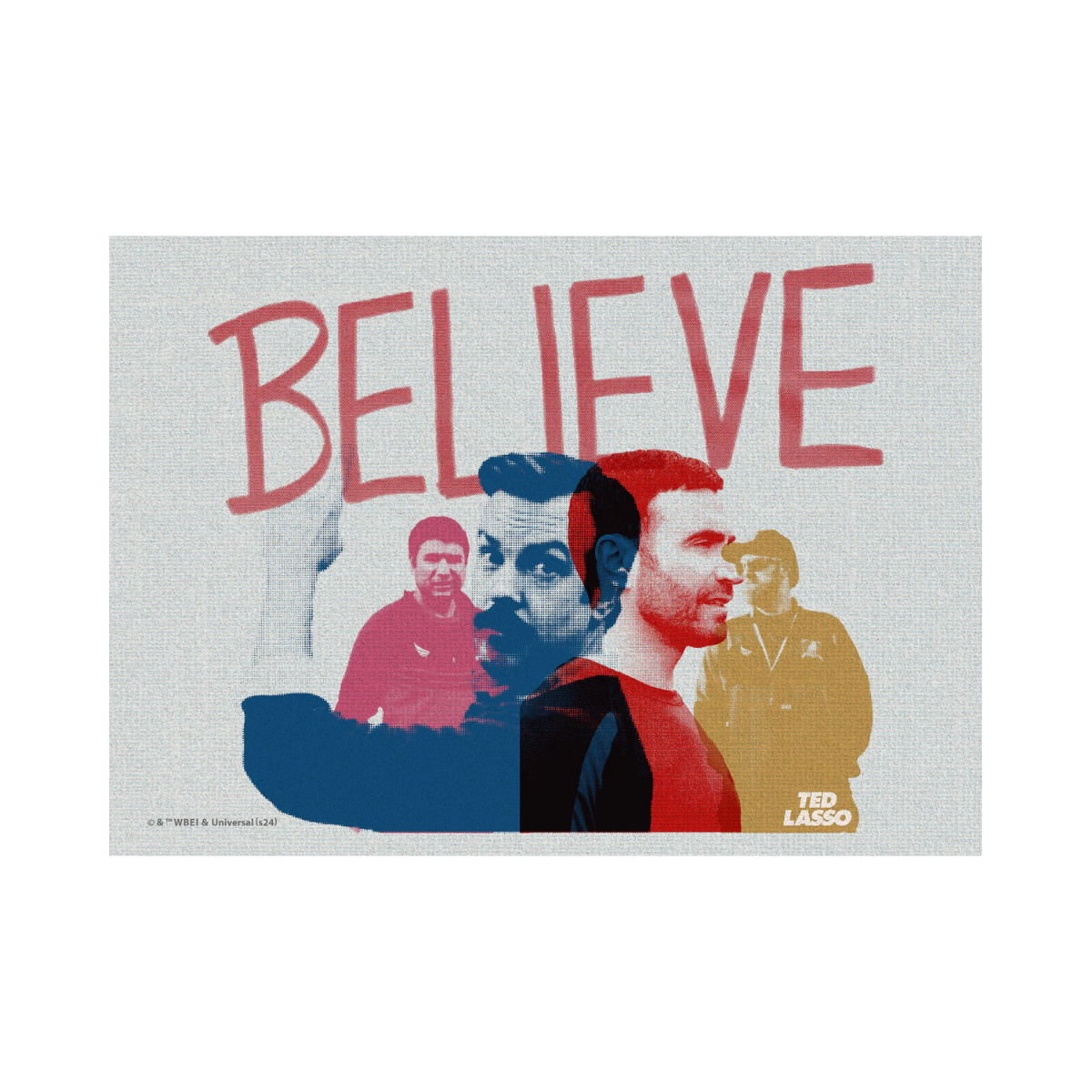 Prints - Believe Halftone