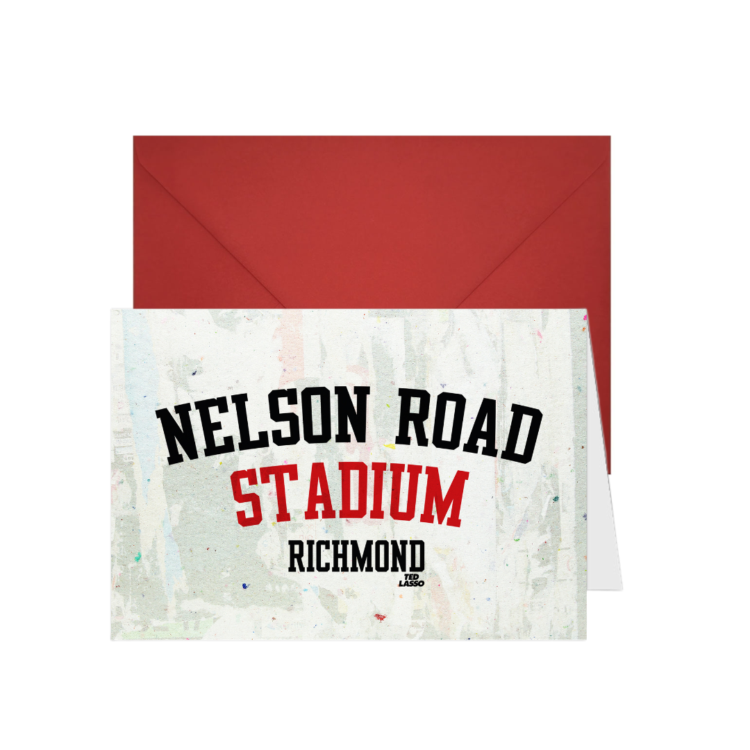 Greeting Card - Nelson Road Stadium