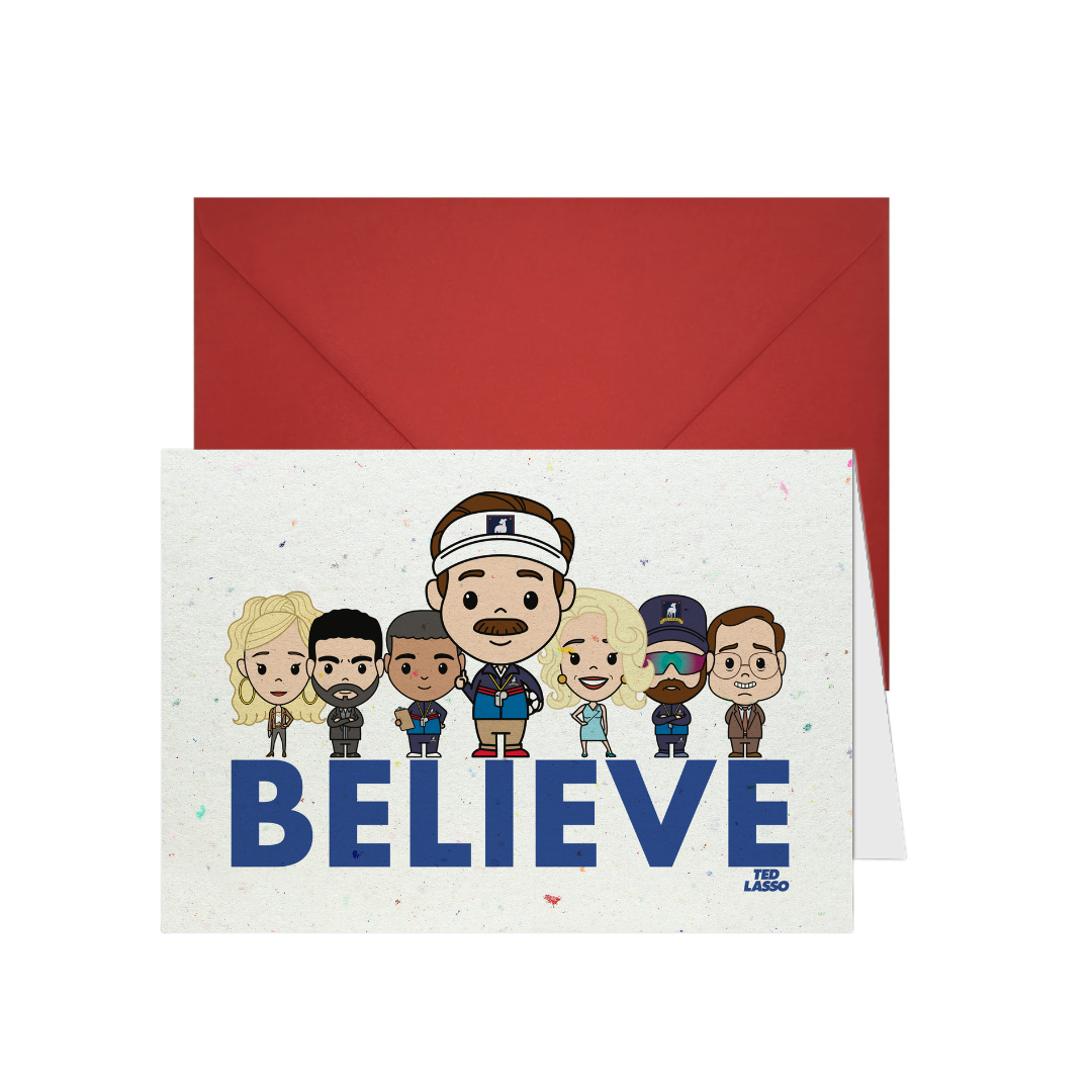 Greeting Card - Believe Cast