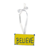 Christmas Tree Decoration - Believe