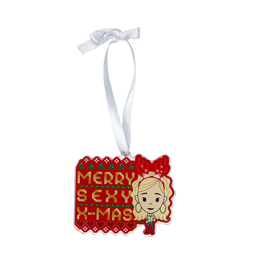 Christmas Tree Decoration - Merry Sexy X-mas