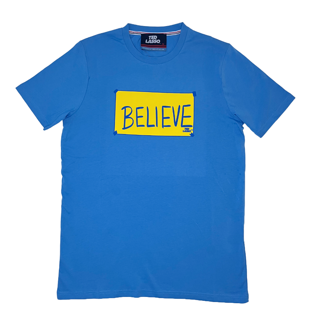 T-shirt Believe - Blue