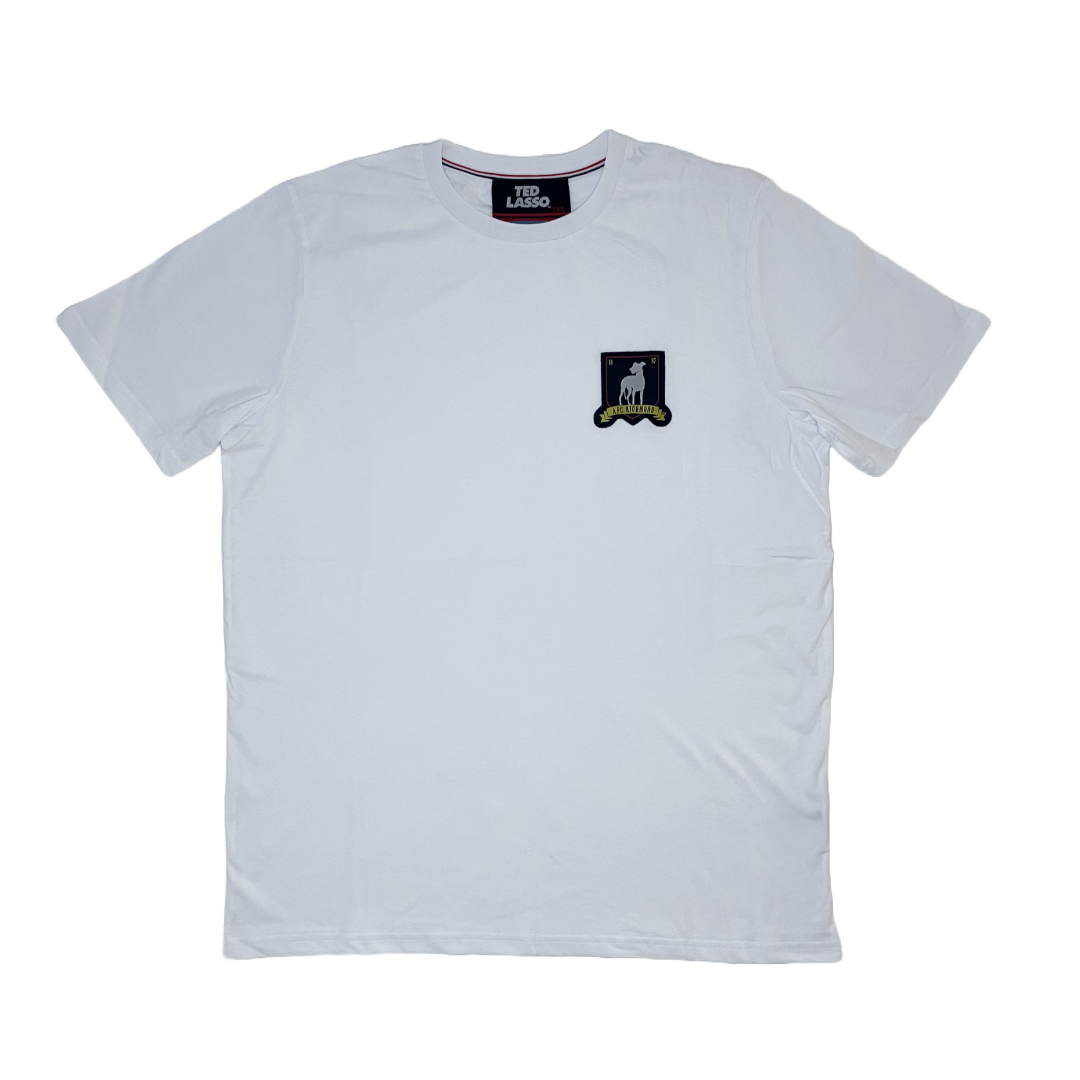 T-shirt Embroidered AFC Richmond Crest - White