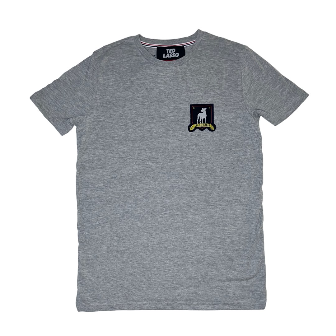 T-shirt Embroidered AFC Richmond Crest - Grey