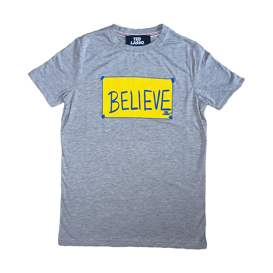 T-shirt Believe - Grey