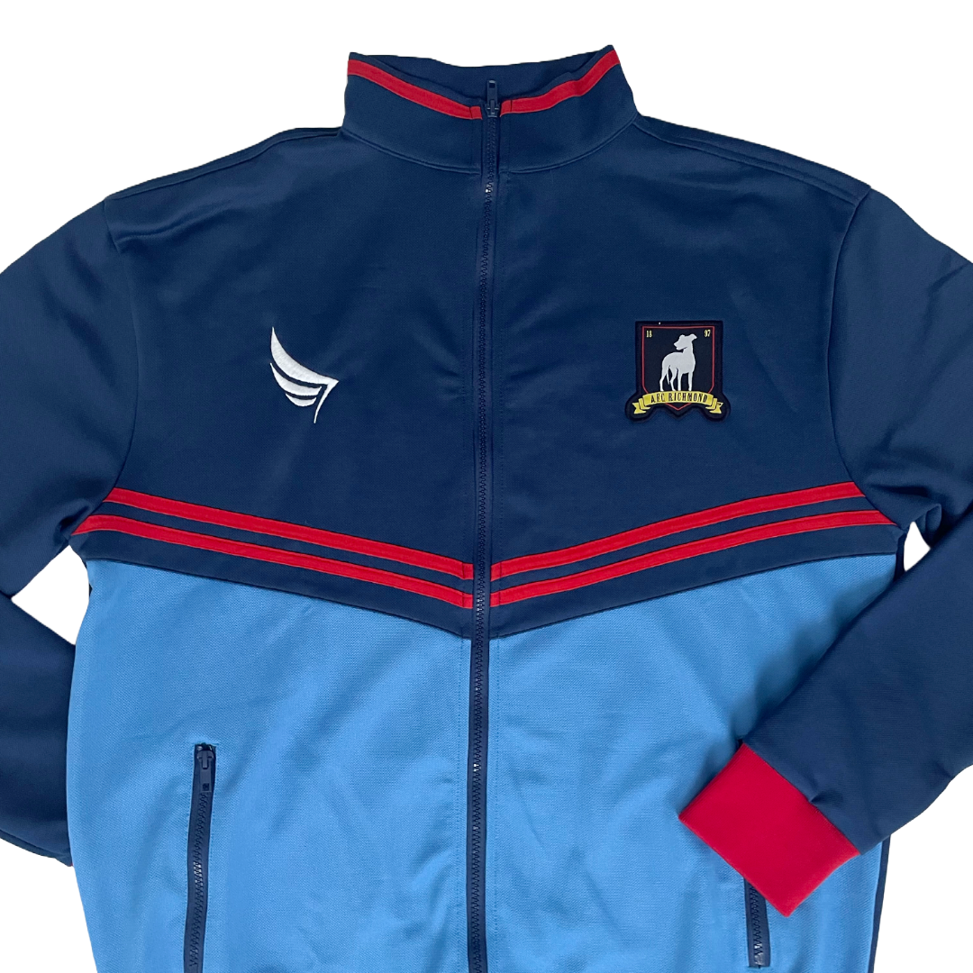 Track Jacket - Blue & Navy