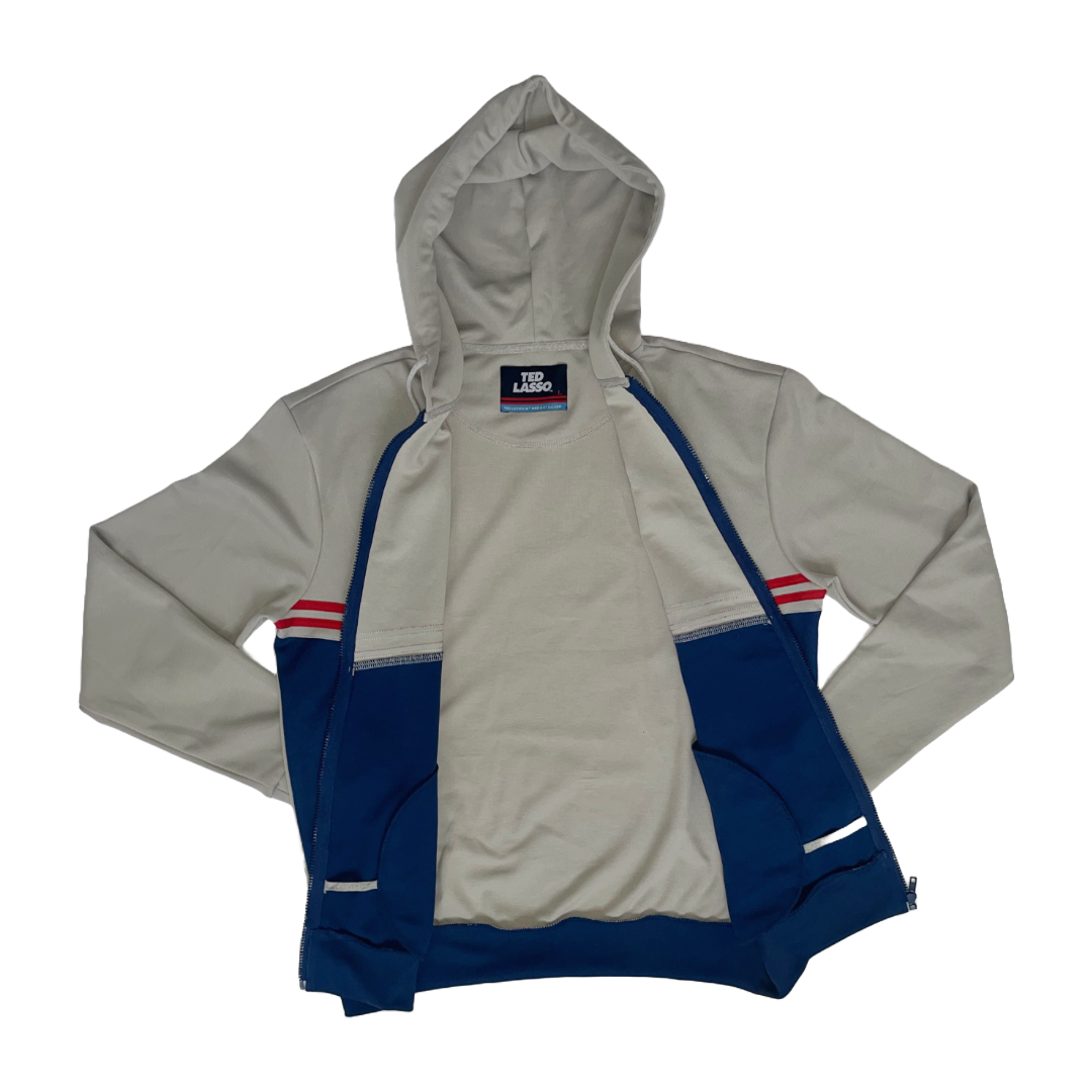 Hooded Track Jacket - Grey