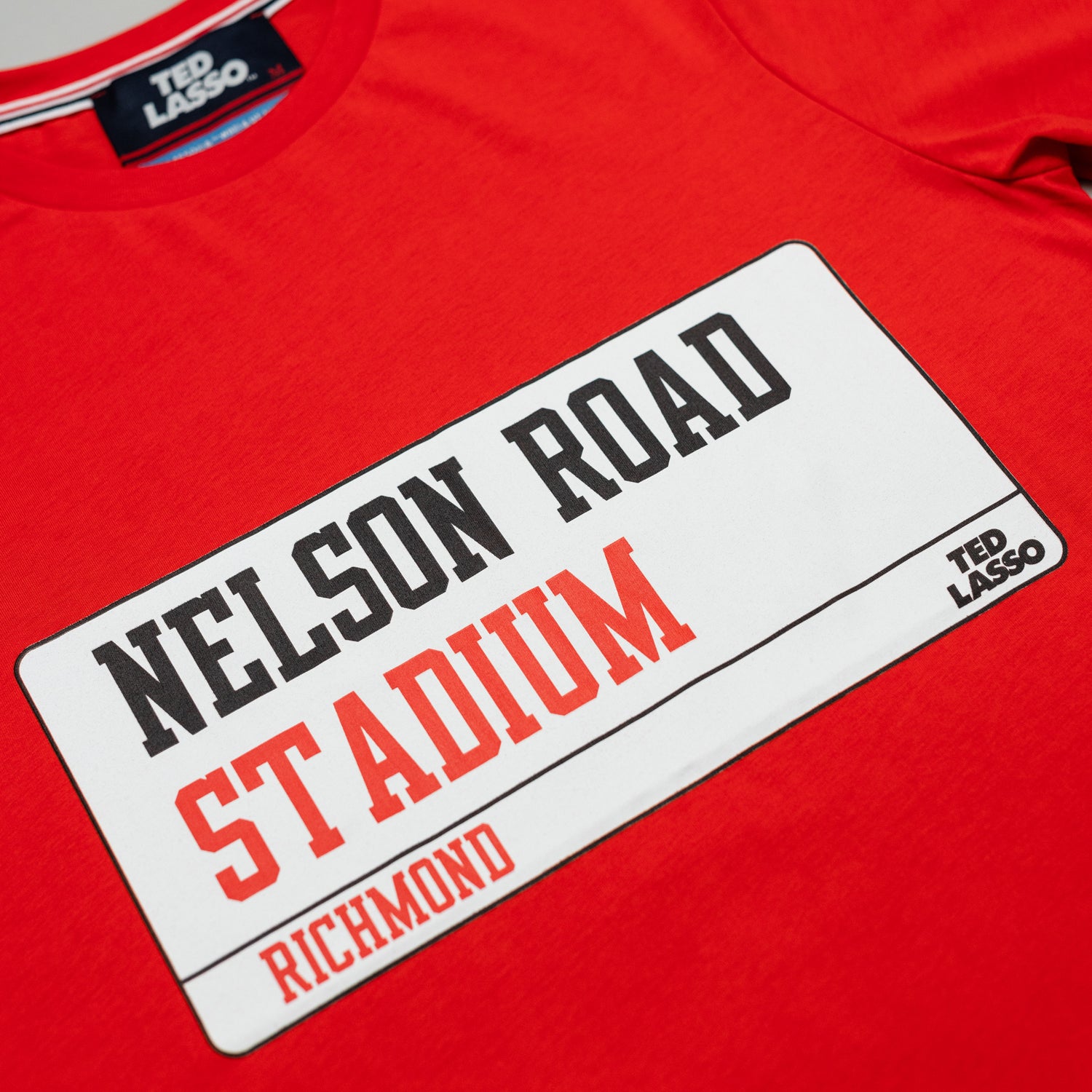 T-shirt Nelson Road - Red