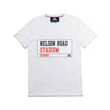 T-shirt Nelson Road - White