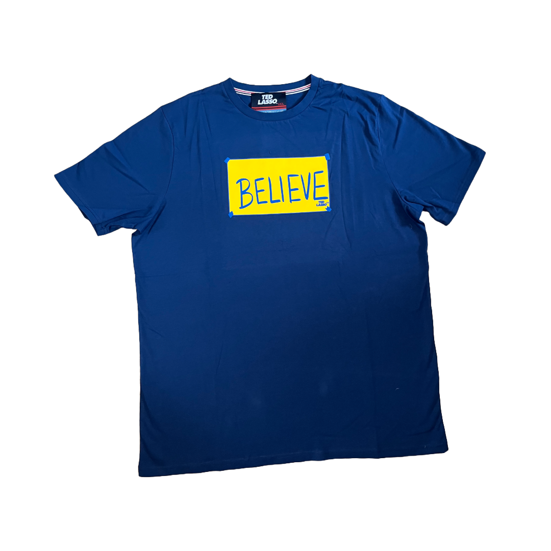 T-shirt Believe - Navy